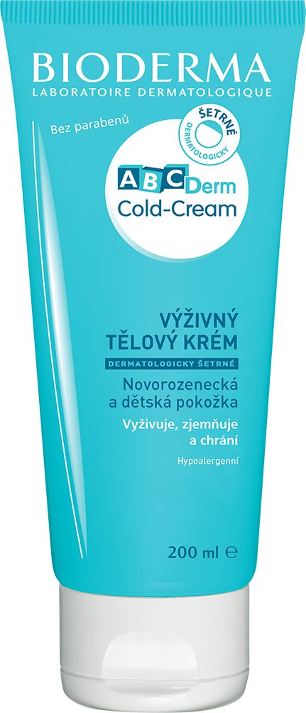 BIODERMA ABCDerm Cold Cream tělový krém 200 ml - obrázek 1