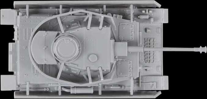 ZVEZDA Model Kit tank 6240 - Panzer IV Ausf.H (1:100) - obrázek 5