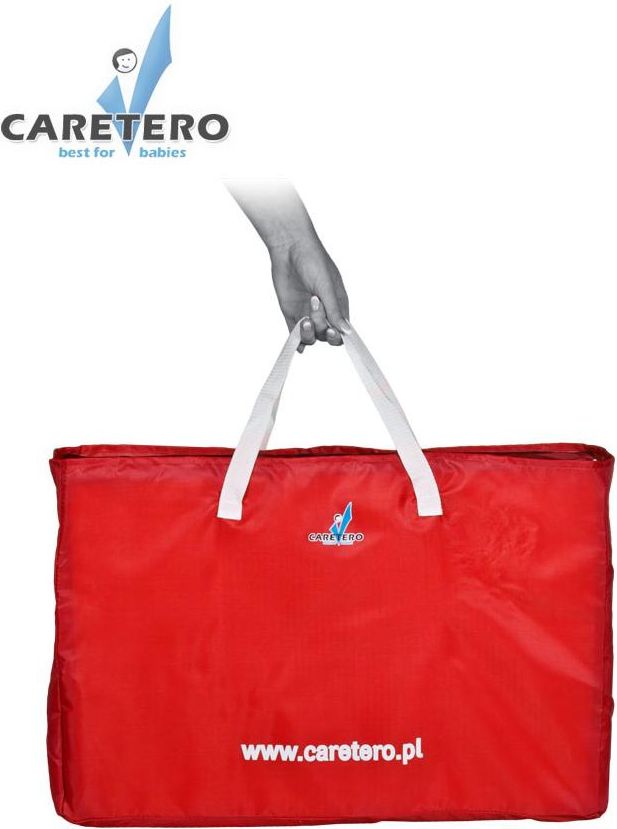 Skládací matrace do postýlky CARETERO Tiger červená - obrázek 3