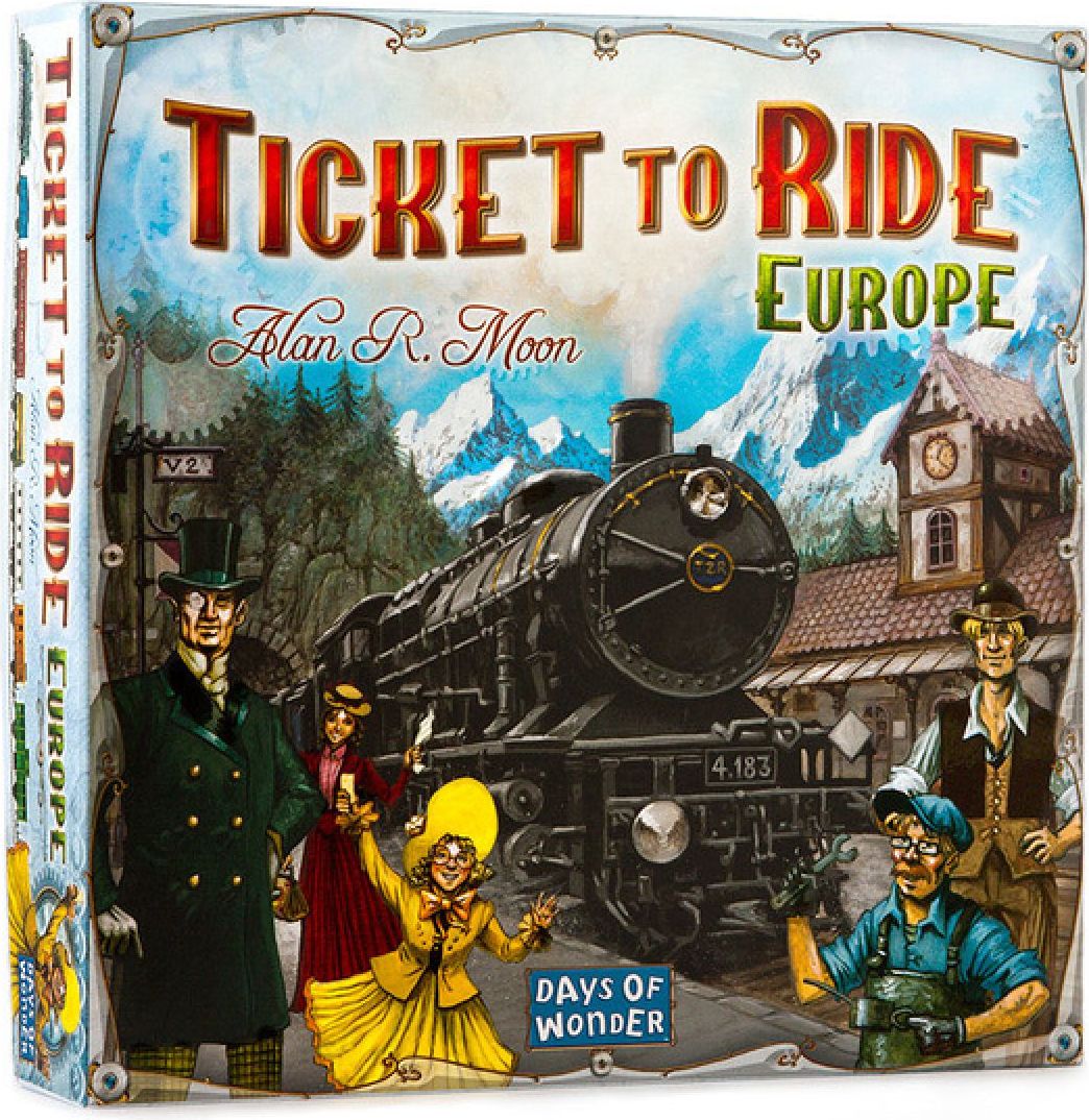 Black FireTicket to Ride Europe - obrázek 1