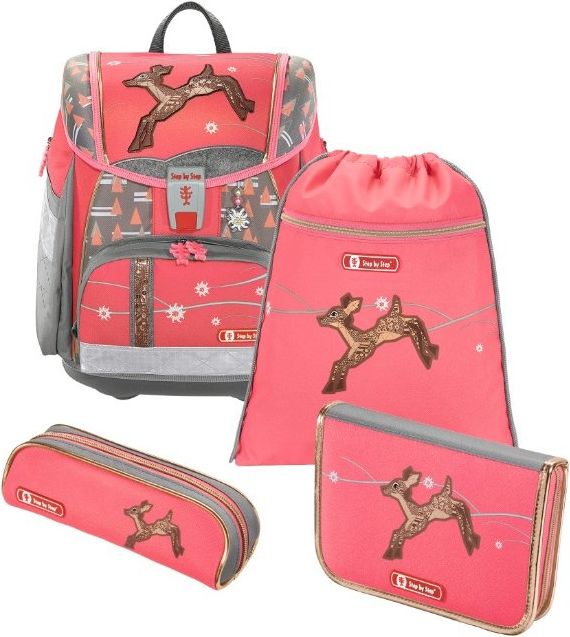 Školní aktovka Srneček TOUCH2 4-dílný set Hama Step by Step - obrázek 2