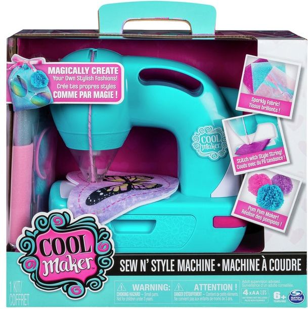 SPIN MASTER Cool Maker šicí stroj kreativní set s doplňky v krabici - obrázek 1
