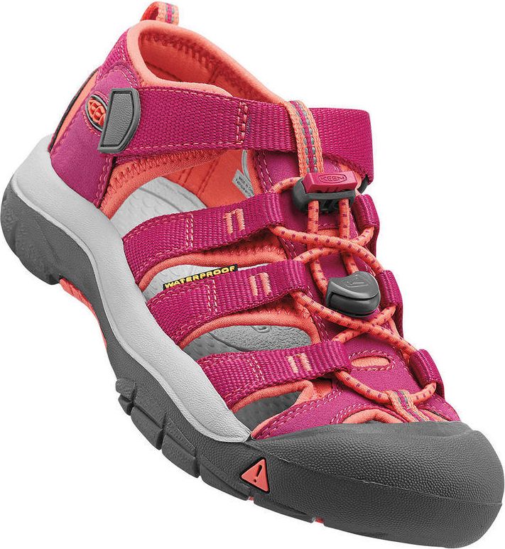 Keen Dětské sandály NEWPORT H, very berry/fusion coral fuchsia 37 - obrázek 1