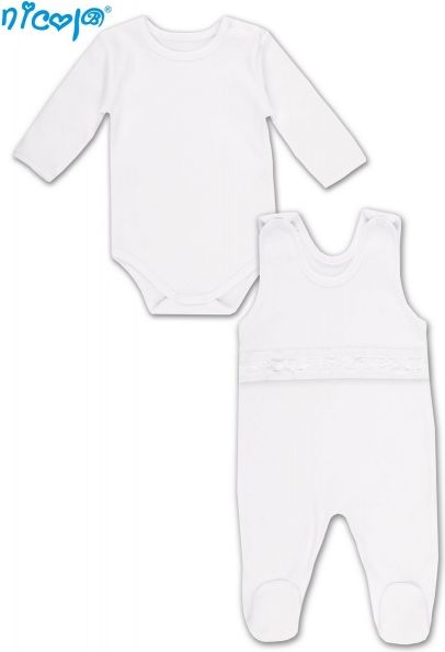 Nicol Soupravička NICOL ELEGANT BABY BOY - body dl. rukáv a dupačky 74 (6-9m) - obrázek 1