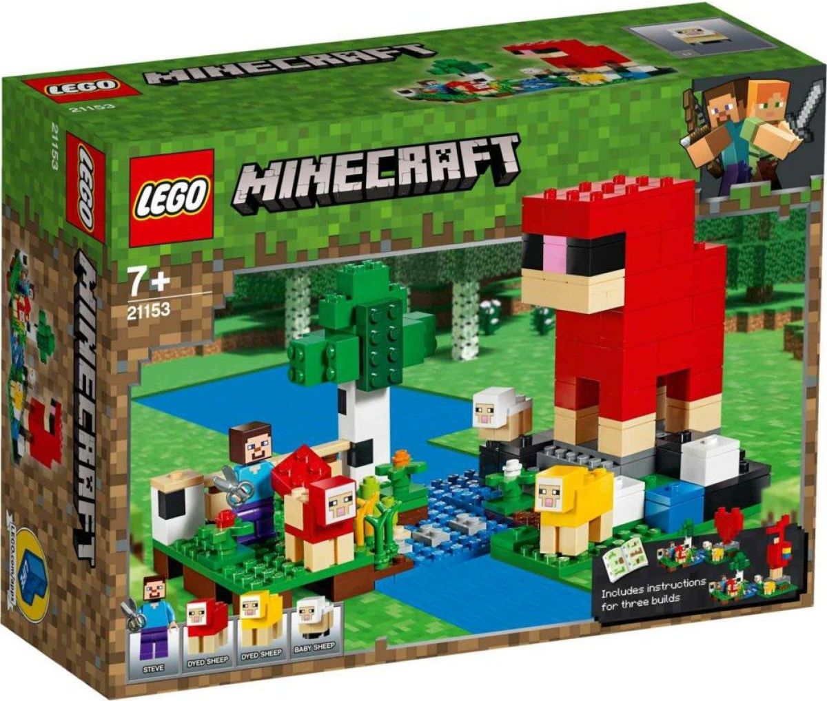LEGO Minecraft 21153 Ovčí farma - obrázek 1