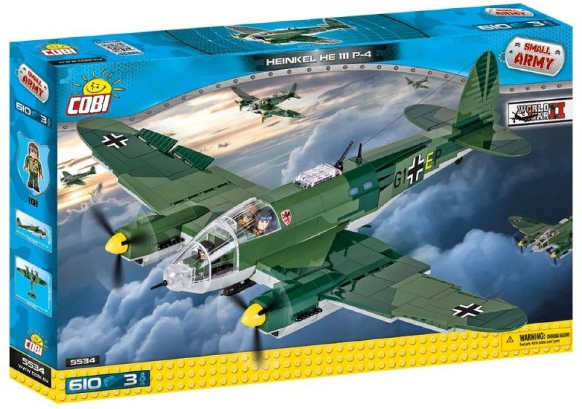 Cobi Malá armáda 5534 II WW Heinkel HE 111 P-4 - obrázek 1