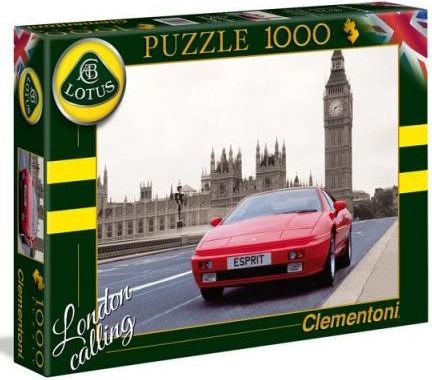 CLEMENTONI Puzzle Lotus Esprit Turbo 1000 dílků - obrázek 1