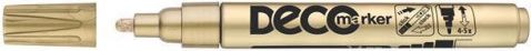 Lakový popisovač "Decomaker", zlatá, 2-4mm, ICO - obrázek 1
