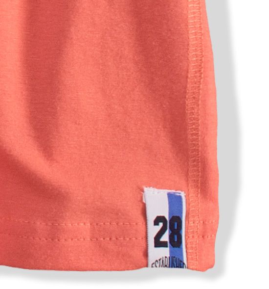 Dětské tričko DIRKJE INDUSTRIAL oranžové Velikost: 62 - obrázek 4