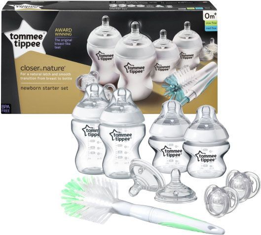 TOMMEE TIPPEE Sada kojeneckých lahviček C2N s kartáčem - obrázek 1