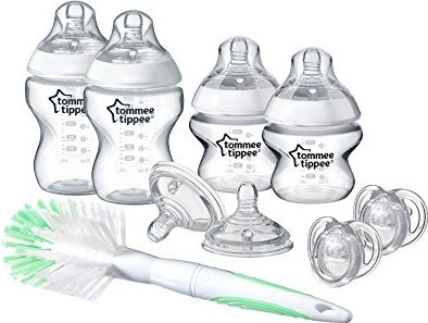 TOMMEE TIPPEE Sada kojeneckých lahviček C2N s kartáčem - obrázek 2