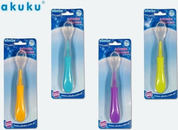 Dětská lžička Akuku zelená - obrázek 2