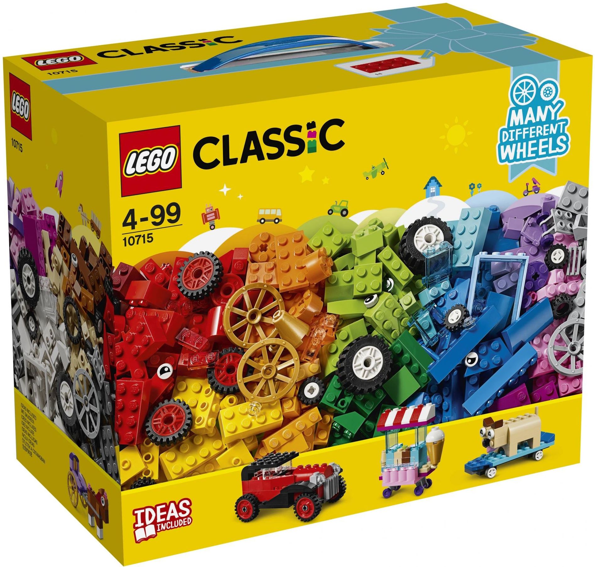 LEGO Classic 10715 Kostky na kolečkách - obrázek 1