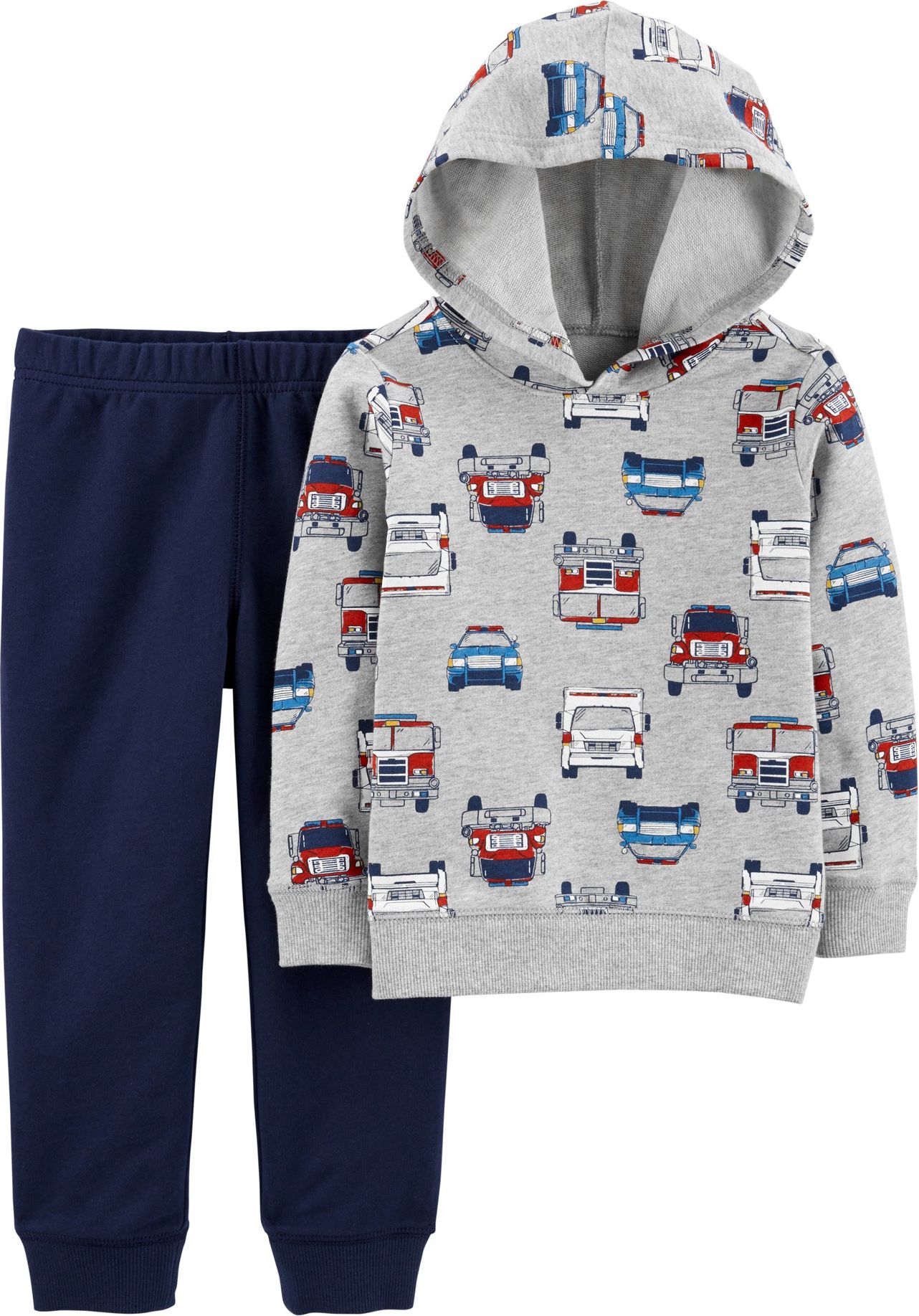 CARTER'S Set 2-dílný Hasičské auto, 24m, vel.92 - obrázek 1