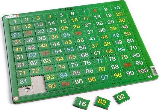 LARSEN Puzzle Počítání do 100 - 100 dílků - obrázek 2