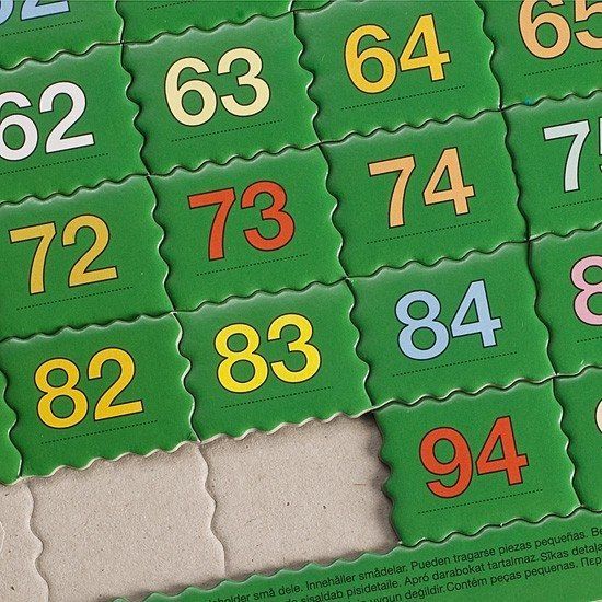 LARSEN Puzzle Počítání do 100 - 100 dílků - obrázek 3
