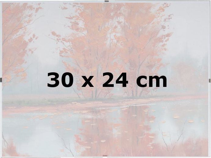BFHM Rám Euroclip 30x24cm (plexisklo) - obrázek 1