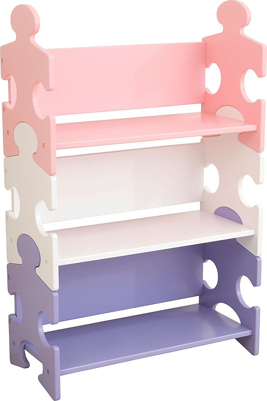 KIDKRAFT Puzzle knihovna - pastelová - obrázek 2