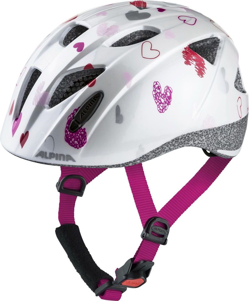 Alpina Ximo - white hearts 47-51 - obrázek 1