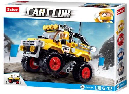 SLUBAN - Offroad žlutý - obrázek 1