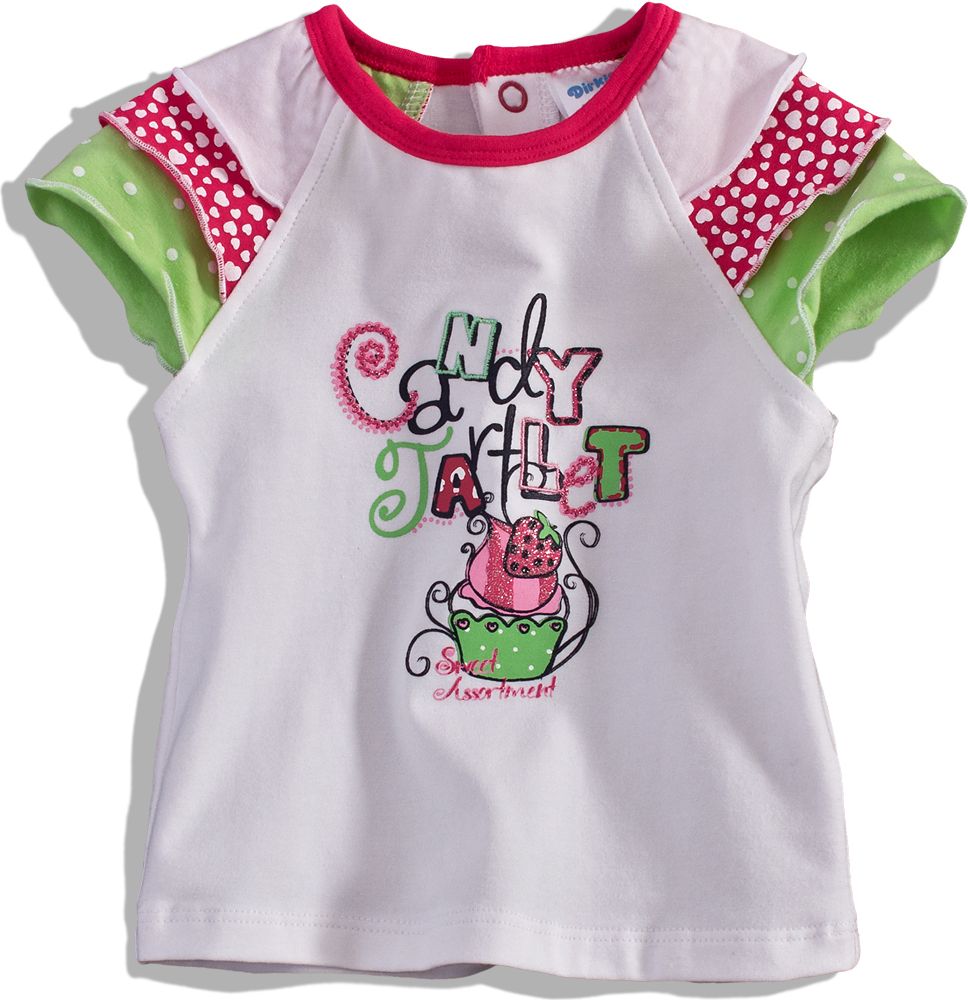 DIRKJE 2 dílný kojenecký set CANDY SWEETY Velikost: 68 - obrázek 3