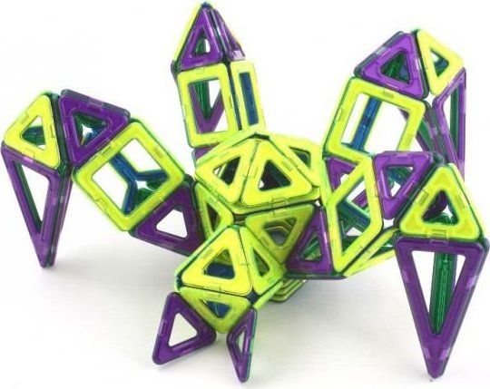 Magnetická stavebnice MAGFORMERS Jumbo Box 147 dílků - obrázek 5