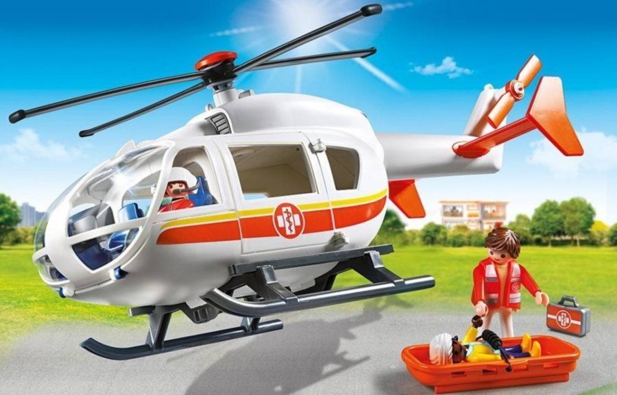 PLAYMOBIL Záchranný vrtulník 6686 - obrázek 1