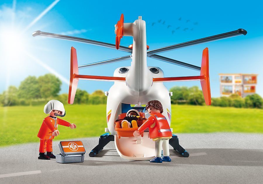 PLAYMOBIL Záchranný vrtulník 6686 - obrázek 2