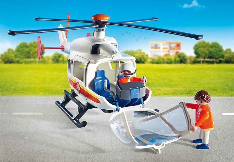 PLAYMOBIL Záchranný vrtulník 6686 - obrázek 4