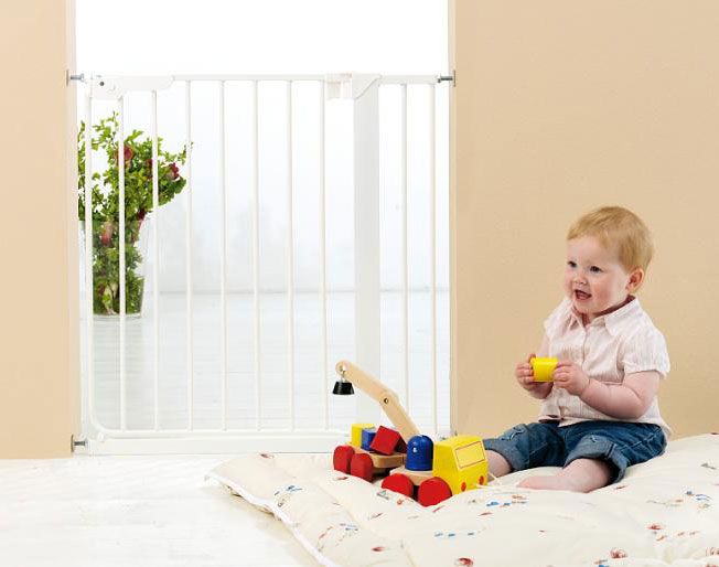 BABYDAN Zábrana Danamic 73-80,5 cm, bílá - obrázek 1