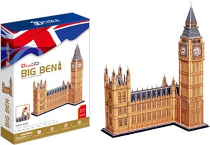 CubicFun 3D Puzzle Big Ben - 117 dílků - obrázek 1