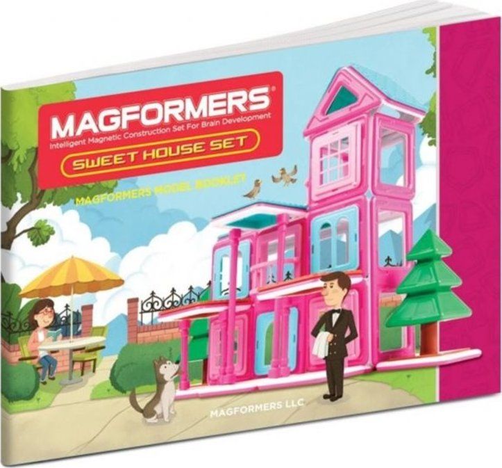 Magnetická stavebnice MAGFORMERS Sweet House Set - obrázek 2
