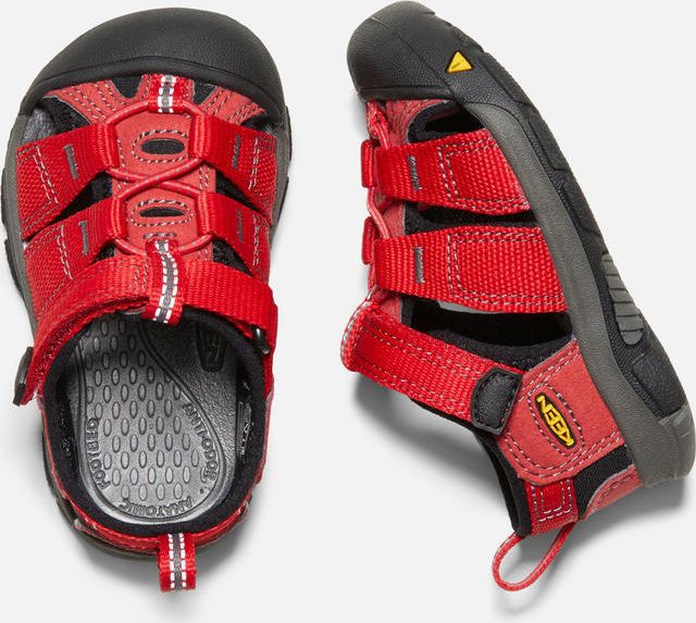 Keen Dětské sandály NEWPORT H2 INF, ribbon red/gargoyle červená 22 - obrázek 2