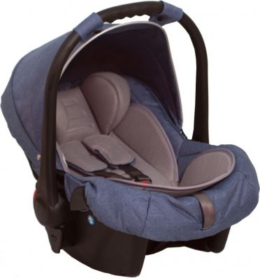 Autosedačka 0 -13kg Coto Baby APRILIA - len jeans - obrázek 1