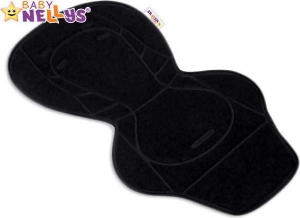 Vložka do kočárku Baby Nellys ® - černá - obrázek 1