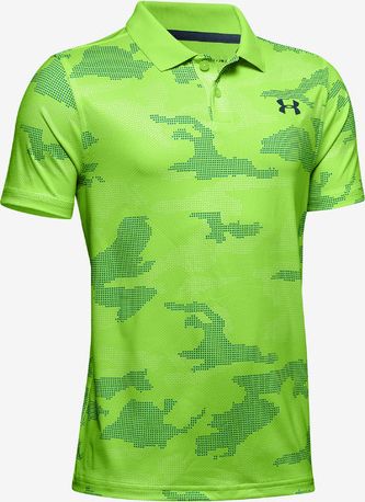 Performance Polo triko dětské Under Armour | Zelená | Chlapecké | L - obrázek 5