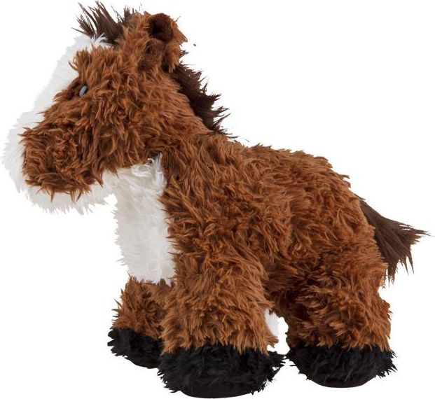 Koník plyšový raggamuffin ležící 35cm - obrázek 1