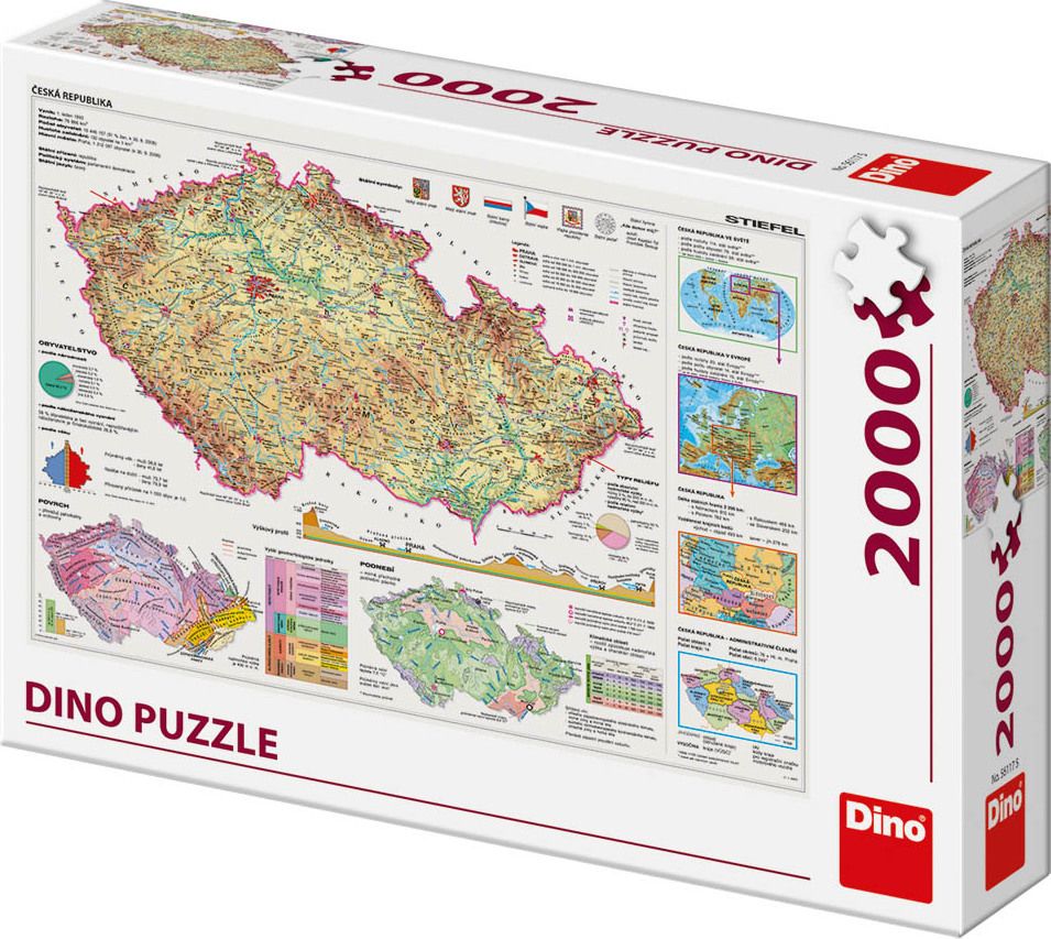 DINO Mapy české republiky 2000D - obrázek 1
