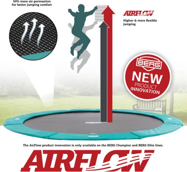 PROFI BERG InGround Elite RED 330 cm + síť DELUXE + DOPRAVA ZDARMA - obrázek 6