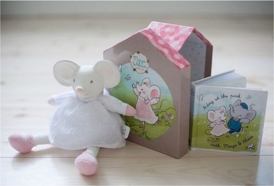 Meiya&Alvin Dárkový set DELUXE knížka + hračka myška Meiya - obrázek 1