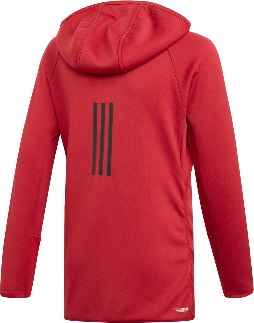 adidas Freelift Warm Fullzip Hoodie červená 164 - obrázek 2