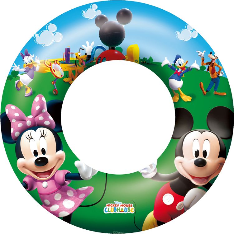 BESTWAY 91004 - Nafukovací kruh Mickey 56cm - obrázek 1