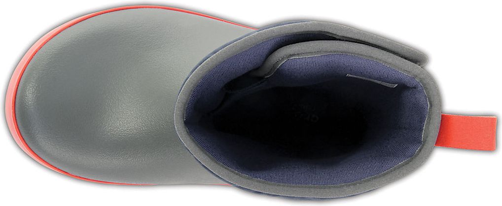 Crocs modré chlapecké sněhule LodgePoint Snow Boot K Navy/Slate Grey - 30/31 - obrázek 5