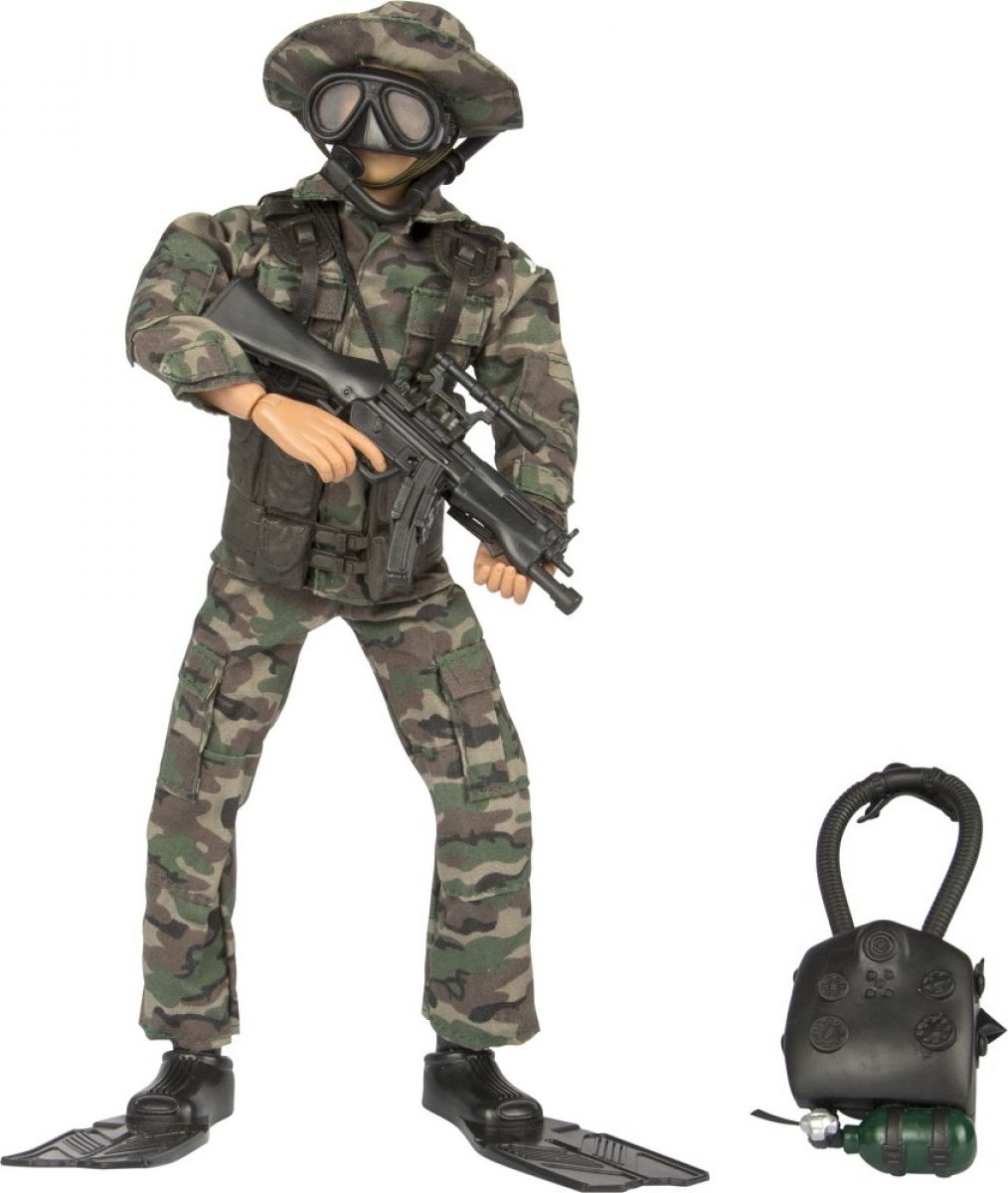World Peacekeepers Voják figurka 30,5cm - Navy Seal Special Ops - obrázek 1