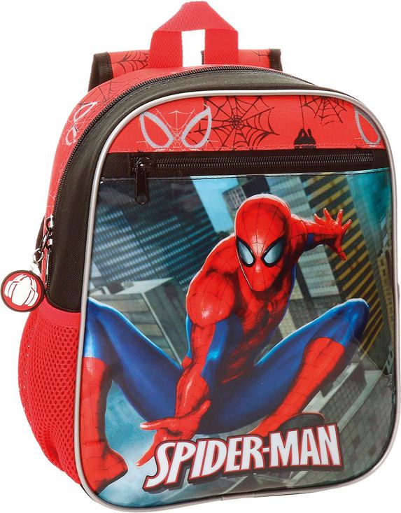 JOUMMABAGS Junior batoh Spiderman City Polyeste/PVC, 23x28x10 cm - obrázek 1
