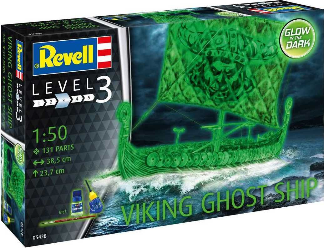 REVELL Plastic ModelKit loď 05428 - Viking Ghost Ship (1:50) - obrázek 1