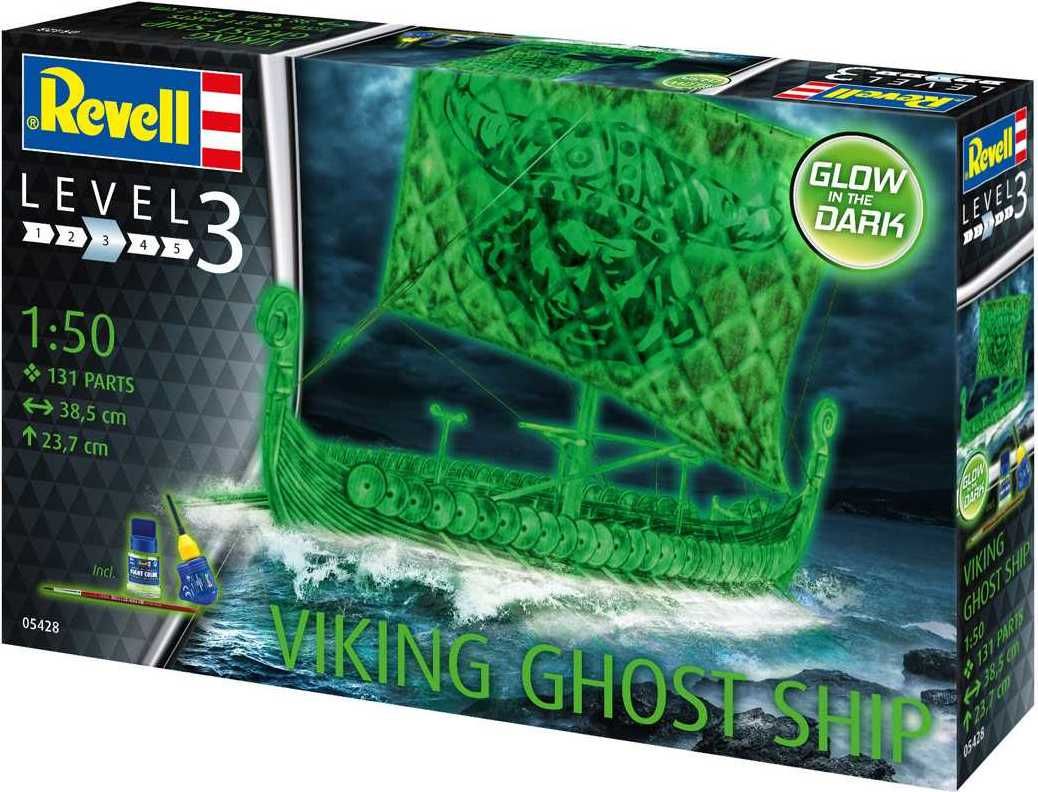 REVELL Plastic ModelKit loď 05428 - Viking Ghost Ship (1:50) - obrázek 2