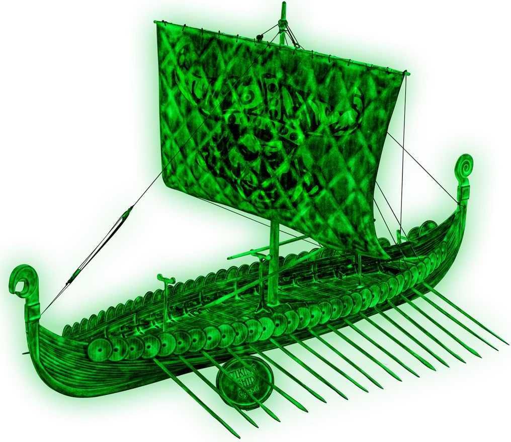 REVELL Plastic ModelKit loď 05428 - Viking Ghost Ship (1:50) - obrázek 8