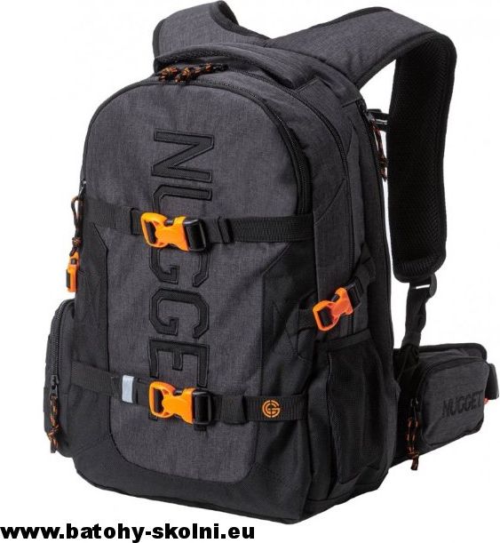 Studentský batoh Nugget Arbiter 5 C Heather Charcoal Black 30l - Doprava Zdarma - obrázek 2