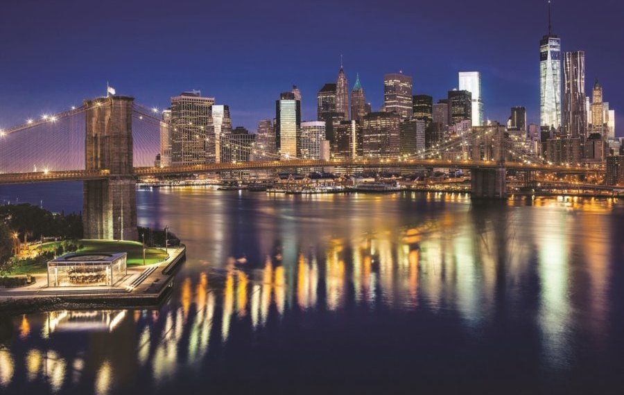 ANATOLIAN Svítící puzzle Brooklynský most 1000 dílků - obrázek 3